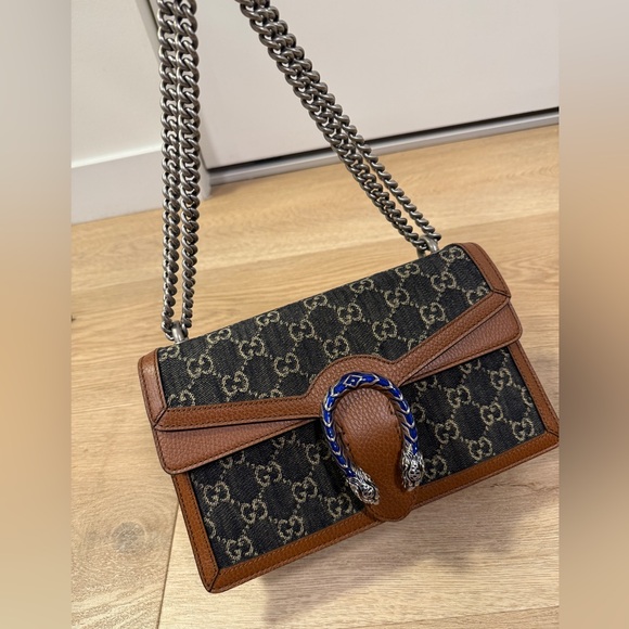 Gucci Handbags - Authentic Gucci Dionysus Denim Small